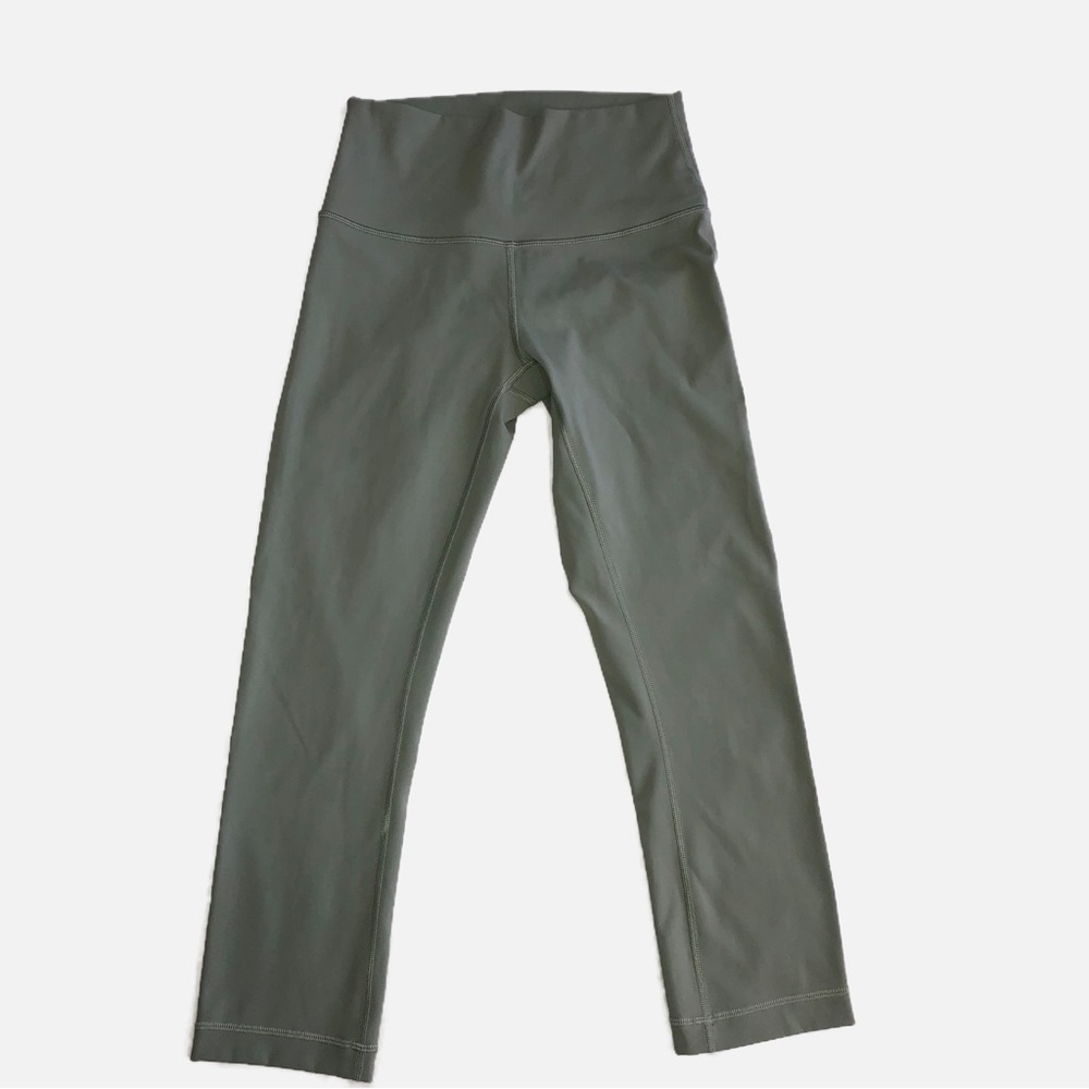 Lululemon Wunder Under High-Rise 21” Full-On Luxtreme Crop Size 4 Sea Moss